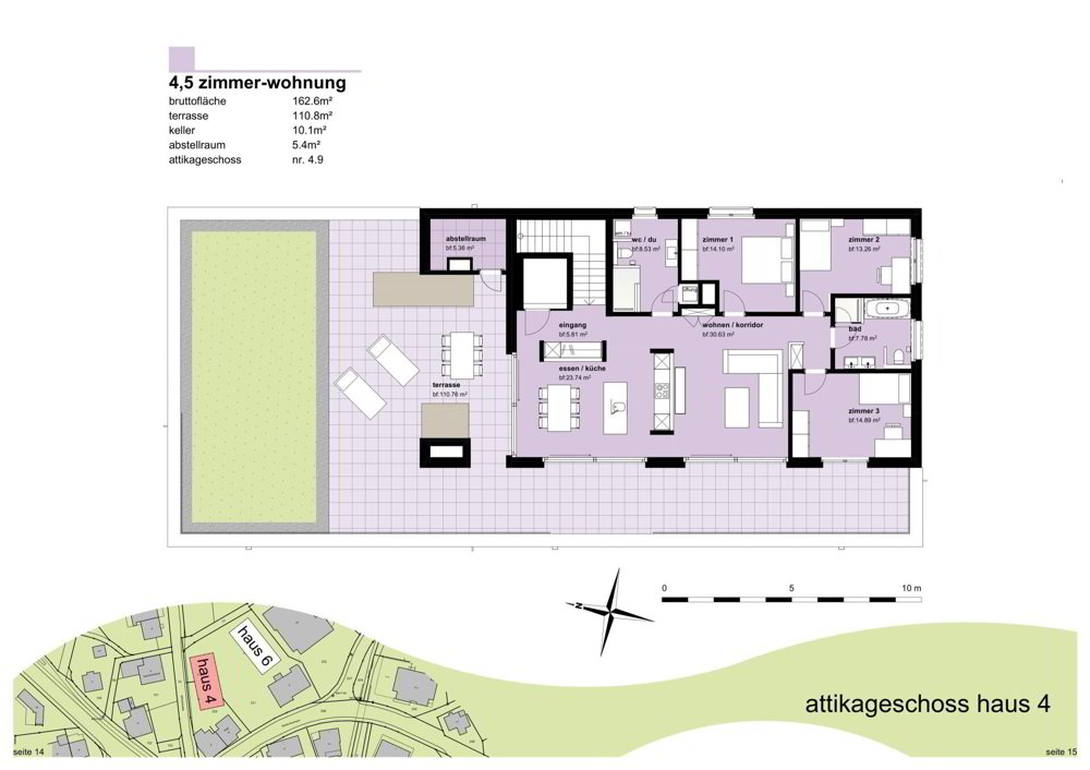 4.5 Zimmer Wohnung zu vermieten in Matzingen - Bild 1/7