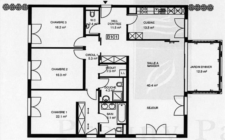 6.5 Zimmer Wohnung zu vermieten in Chambésy - Bild 1/4