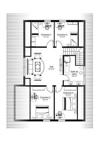 8.5 Zimmer Haus zum verkaufen in La Rippe - Bild 1/10