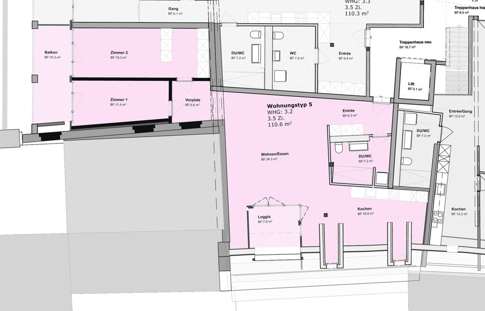 Appartamento di 3.5 locali in affitto a Schaffhausen - immagine 1/7