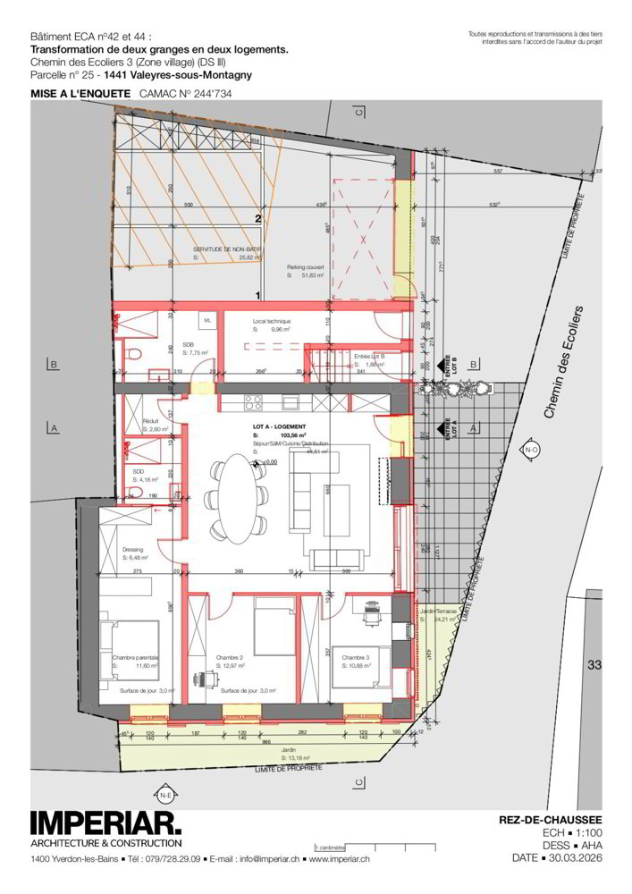 4 Zimmer Wohnung zum verkaufen in Valeyres-sous-Montagny - Bild 1/7