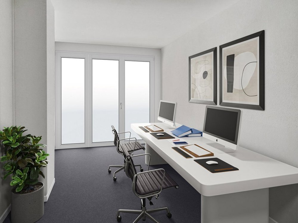 null Zimmer Büro zu vermieten in Rolle - Bild 1/12