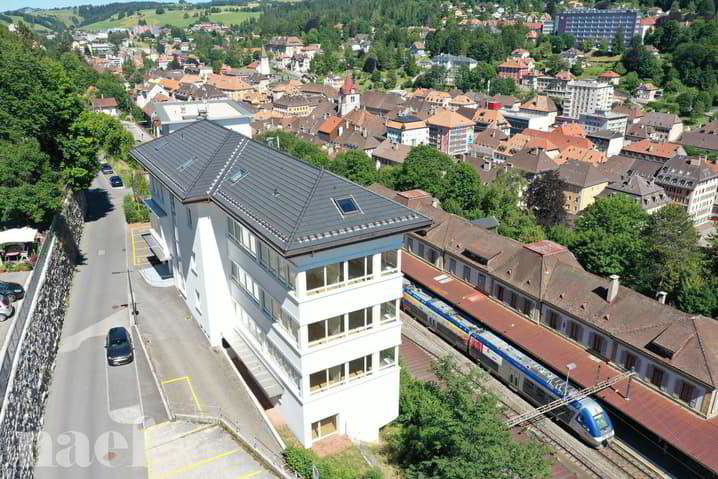 null Zimmer Parkplatz, Garage zu vermieten in Le Locle - Bild 1/1