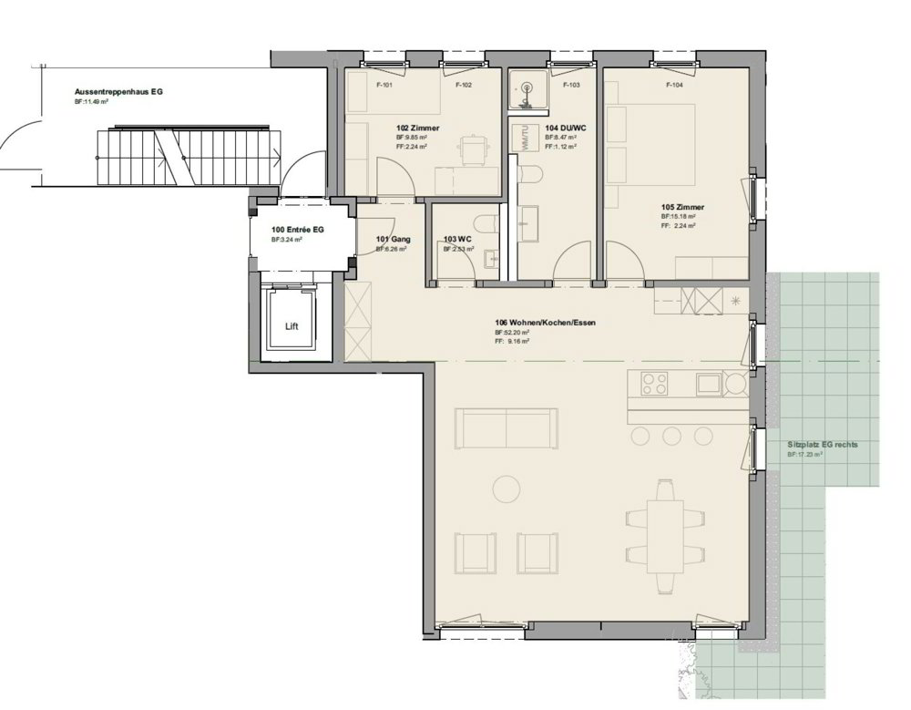 Appartement 3.5 pièces à acheter à Kümmertshausen - image 1/8