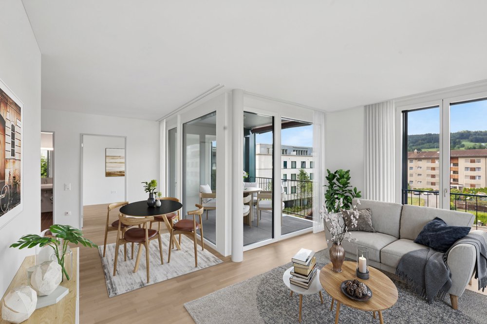 Appartement 2.5 pièces à louer à Bazenheid - image 1/7