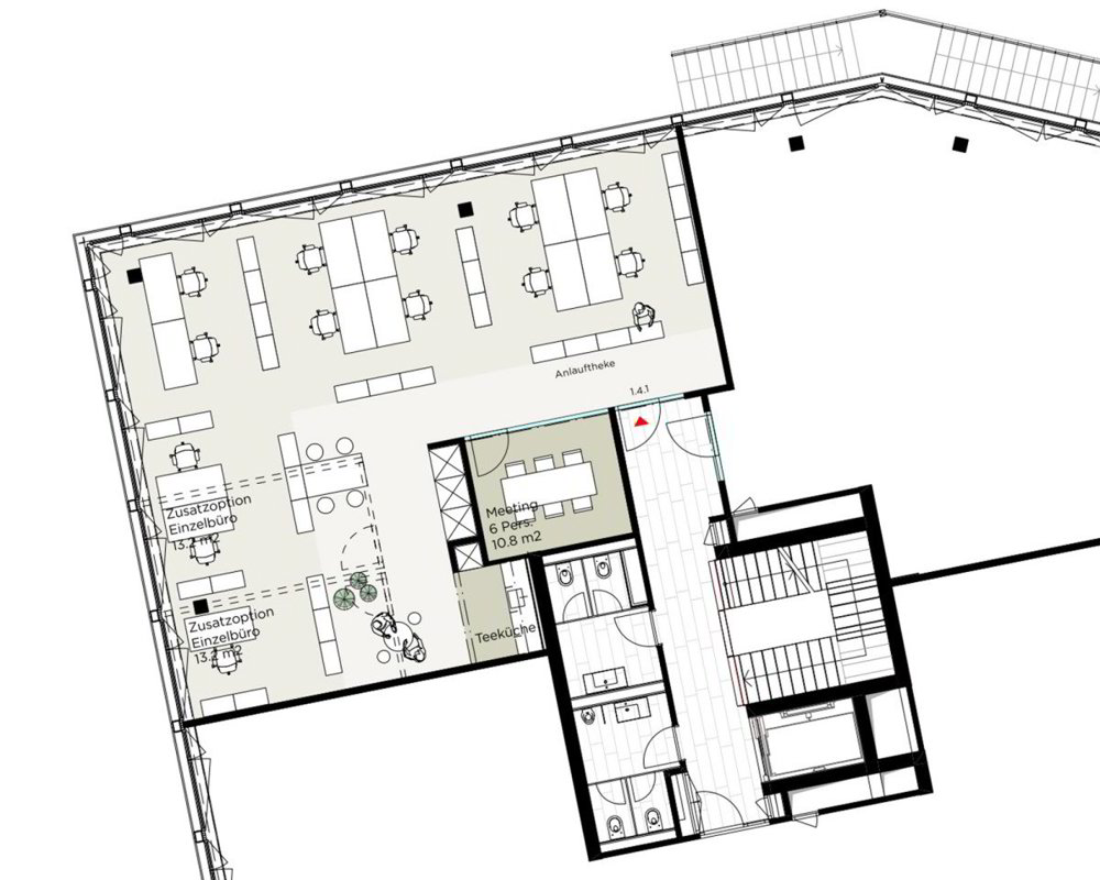 Ufficio & Commercio di null locali in affitto a Buchrain - immagine 1/9