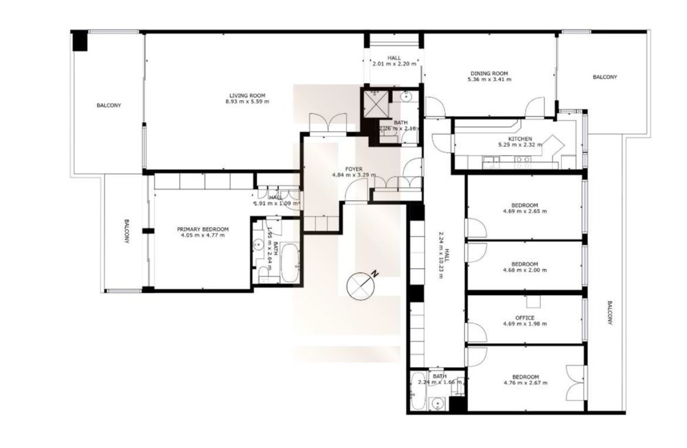 8 rooms Apartment for rent in Geneva - image 1/12