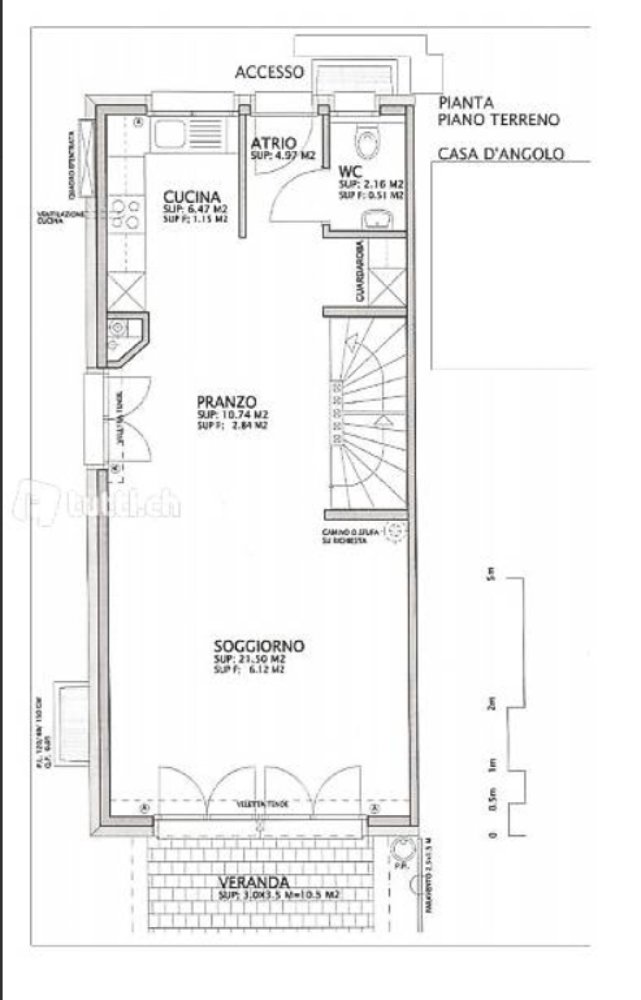 Casa di 5.5 locali in affitto a Caslano - immagine 1/7