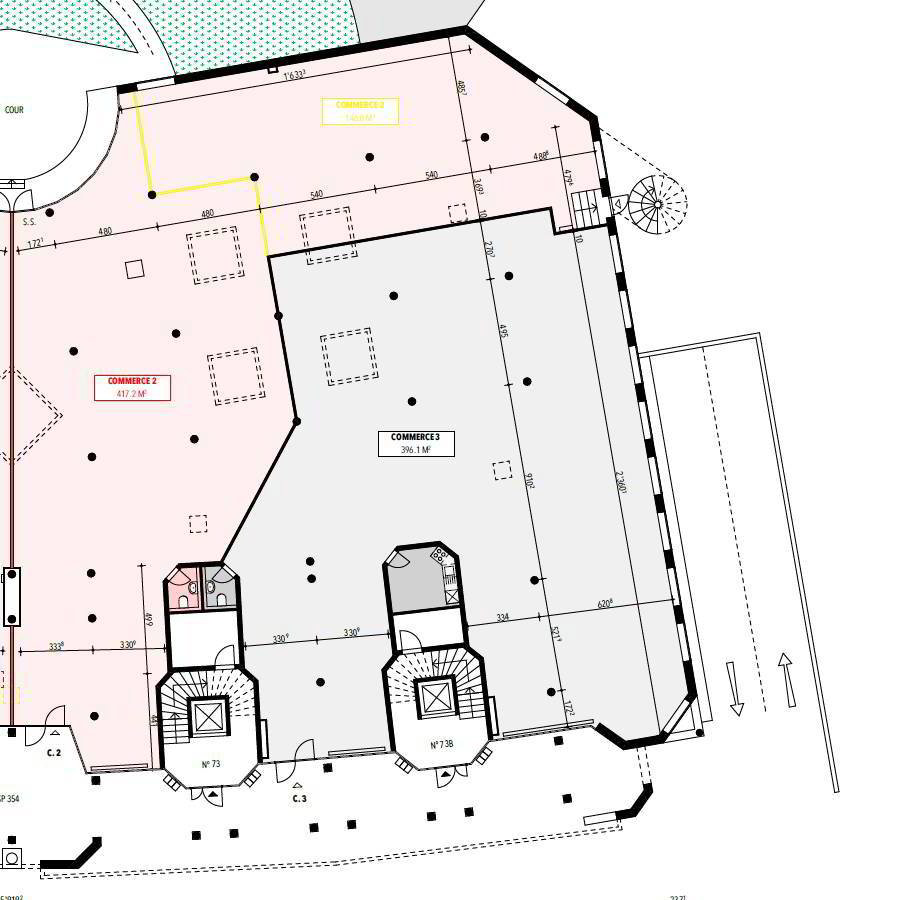 1 rooms Office & Commercial for rent in Renens VD - image 1/3