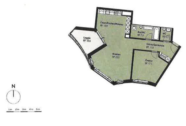 2 rooms Apartment for rent in Bülach - image 1/10