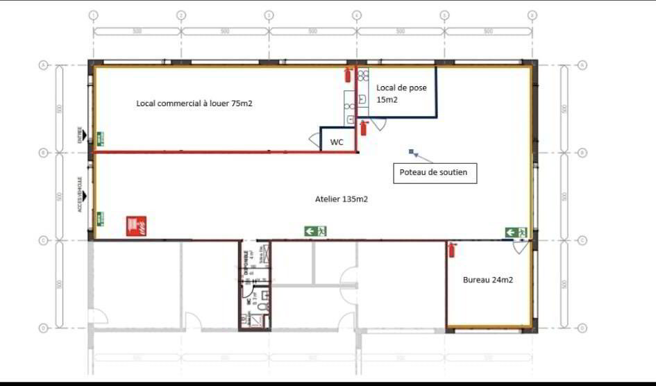 1 Zimmer Büro zu vermieten in La Tour-de-Peilz - Bild 1/7