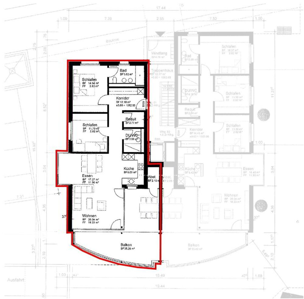 4.5 Zimmer Wohnung zum verkaufen in Davos Dorf - Bild 1/15