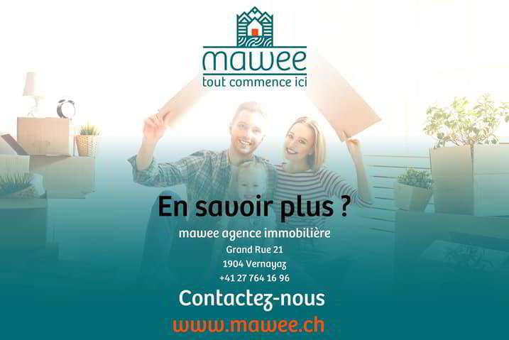 1 Zimmer Wohnung zu vermieten in St-Maurice - Bild 1/6