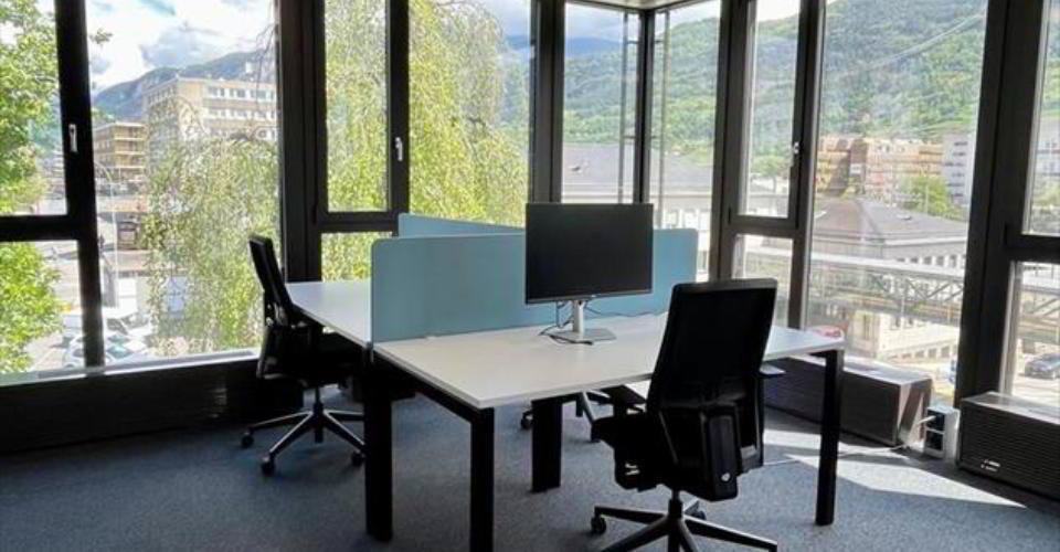 null Zimmer Büro zu vermieten in Sion - Bild 1/12