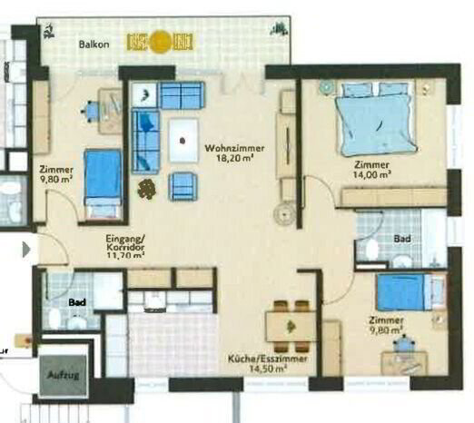 Appartement 4.5 pièces à louer à Morat - image 1/7