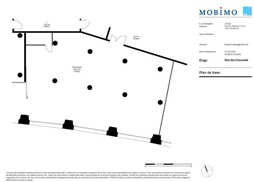 null rooms Office & Commercial for rent in Lausanne - image 1/7