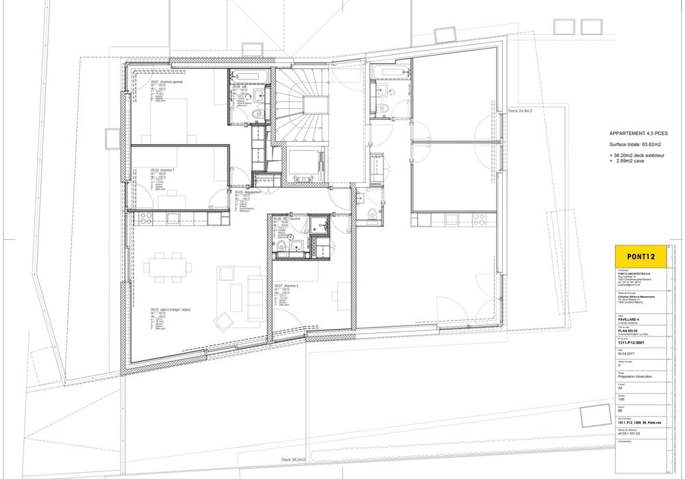 4 Zimmer Wohnung zu vermieten in Pully - Bild 1/8