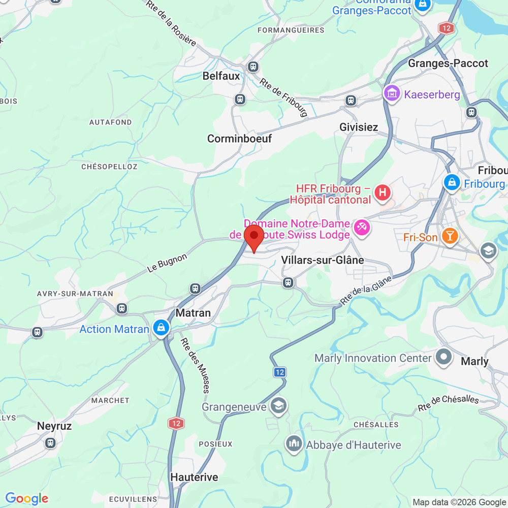 null Zimmer Parkplatz, Garage zu vermieten in Villars-sur-Glâne - Bild 1/2