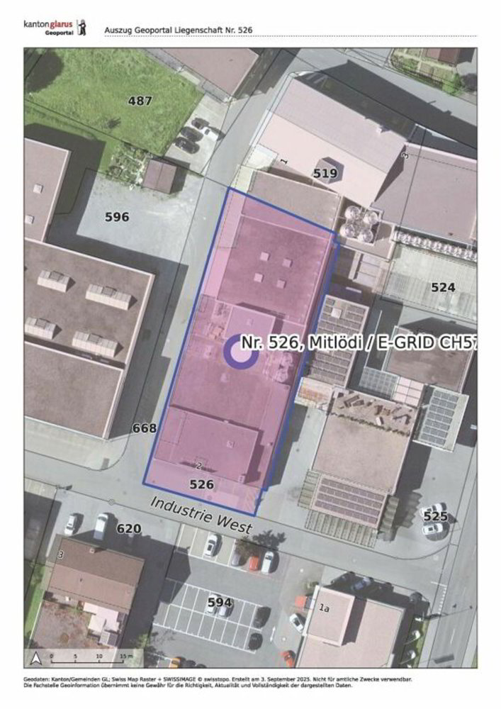 Entrepôt en vente à Mitlödi - 1 915 m² - Ansicht 5