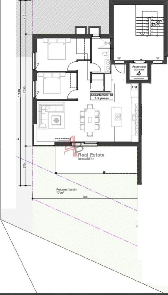 3.5 rooms Apartment to buy in Vollèges - image 1/9