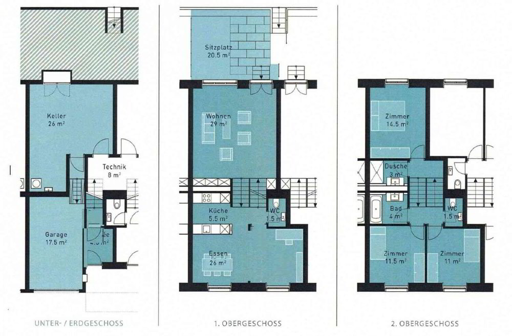 Maison 4 pièces à louer à Mellingen - image 1/10