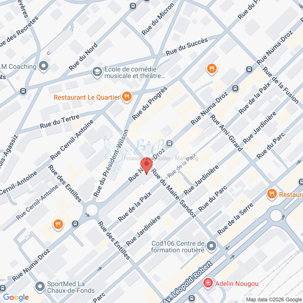 4 Zimmer Wohnung zu vermieten in La Chaux-de-Fonds - Bild 1/7