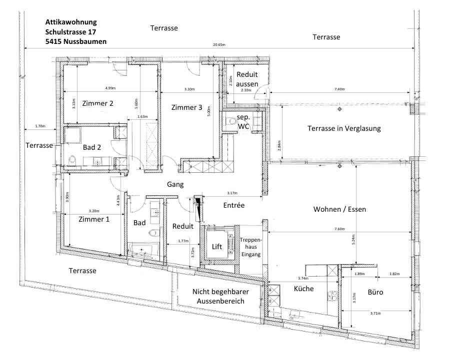 5.5 Zimmer Wohnung zum verkaufen in Nussbaumen AG - Bild 1/13