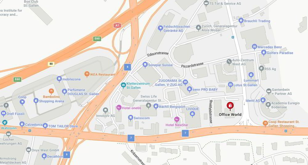 null Zimmer Büro zu vermieten in St. Gallen - Bild 1/9
