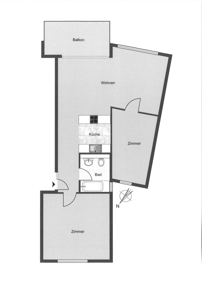 3 Zimmer Wohnung zum verkaufen in Davos Platz - Bild 1/16