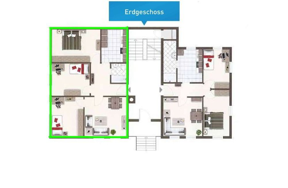4 Zimmer Wohnung zu vermieten in Walzenhausen - Bild 1/11