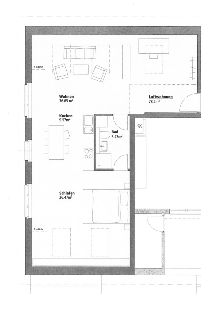 Appartement 2.5 pièces à louer à Aadorf - image 1/8