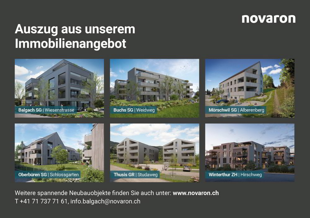 4.5 Zimmer Wohnung zum verkaufen in Rebstein - Bild 1/12