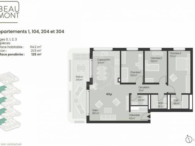 4.5 rooms Apartment to buy in Lausanne - image 1/8