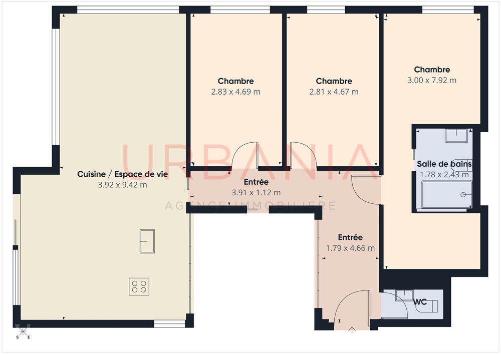 5 Zimmer Wohnung zum verkaufen in Troinex - Bild 1/12