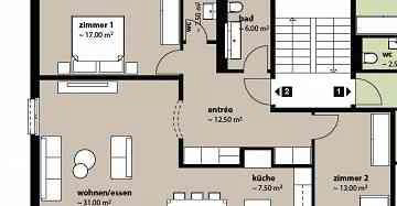 3.5 Zimmer Wohnung zu vermieten in Kreuzlingen - Bild 1/10
