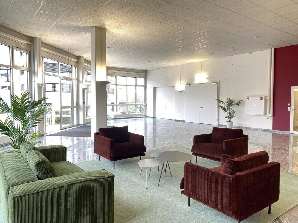 null Zimmer Büro zu vermieten in Birsfelden - Bild 1/8