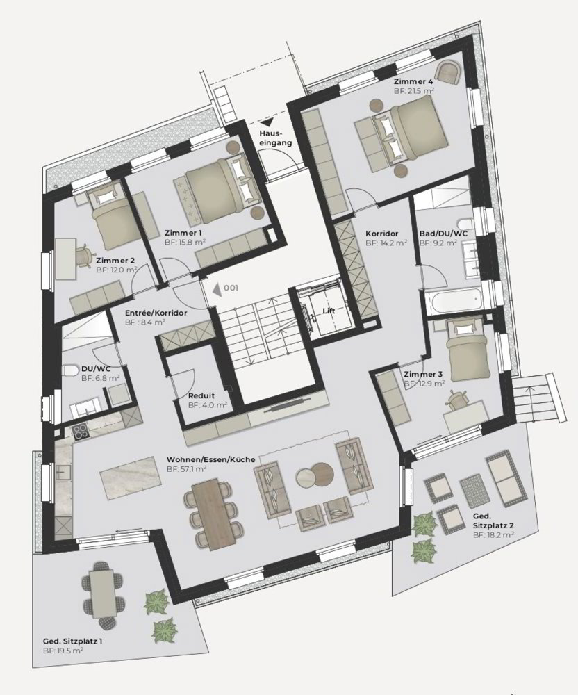 Appartement 5.5 pièces à acheter à Gossau ZH - image 1/8
