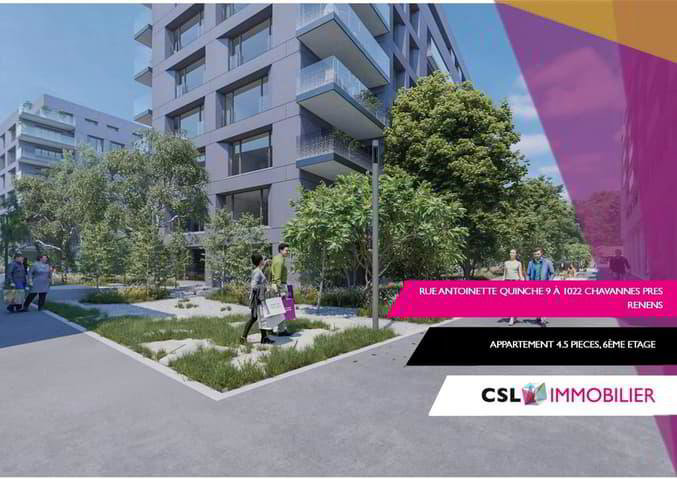 Appartamento di 4.5 locali in affitto a Chavannes-près-Renens - immagine 1/1