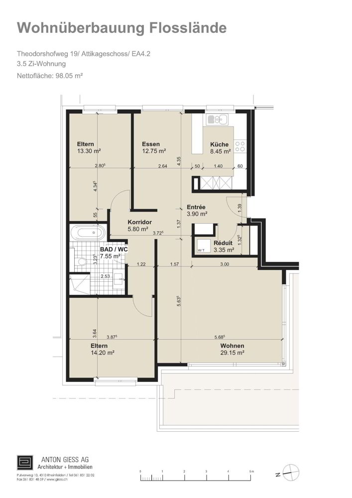 Appartement 3.5 pièces à louer à Rheinfelden - image 1/16