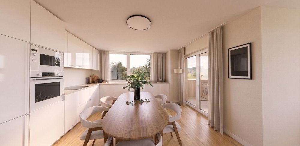 4.5 Zimmer Wohnung zum verkaufen in Vuadens - Bild 1/7