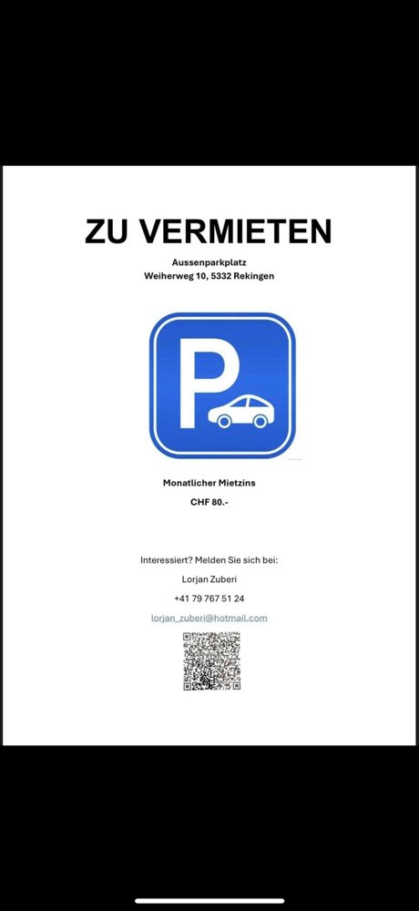 Parking, garage null pièces à louer à Rekingen AG - image 1/1