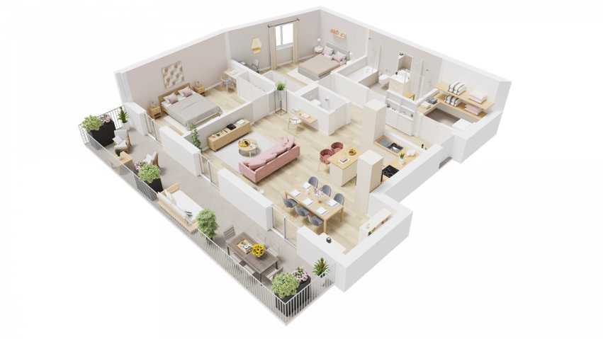 4.5 Zimmer Wohnung zum verkaufen in Alle - Bild 1/9