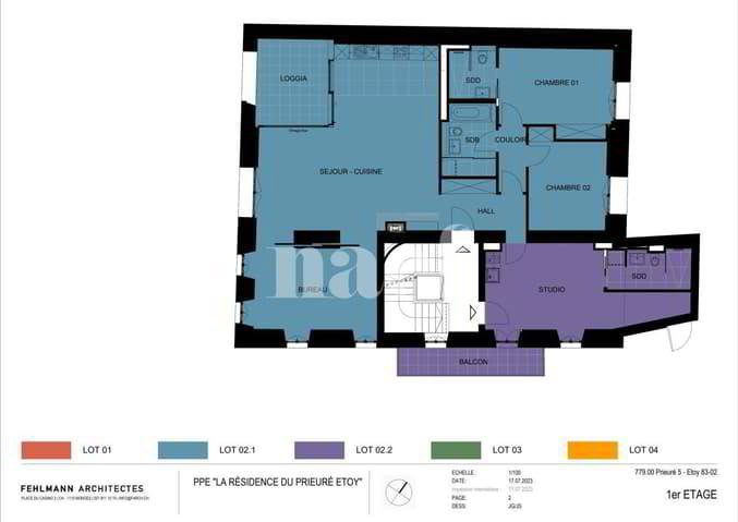 4.5 Zimmer Wohnung zu vermieten in Etoy - Bild 1/7