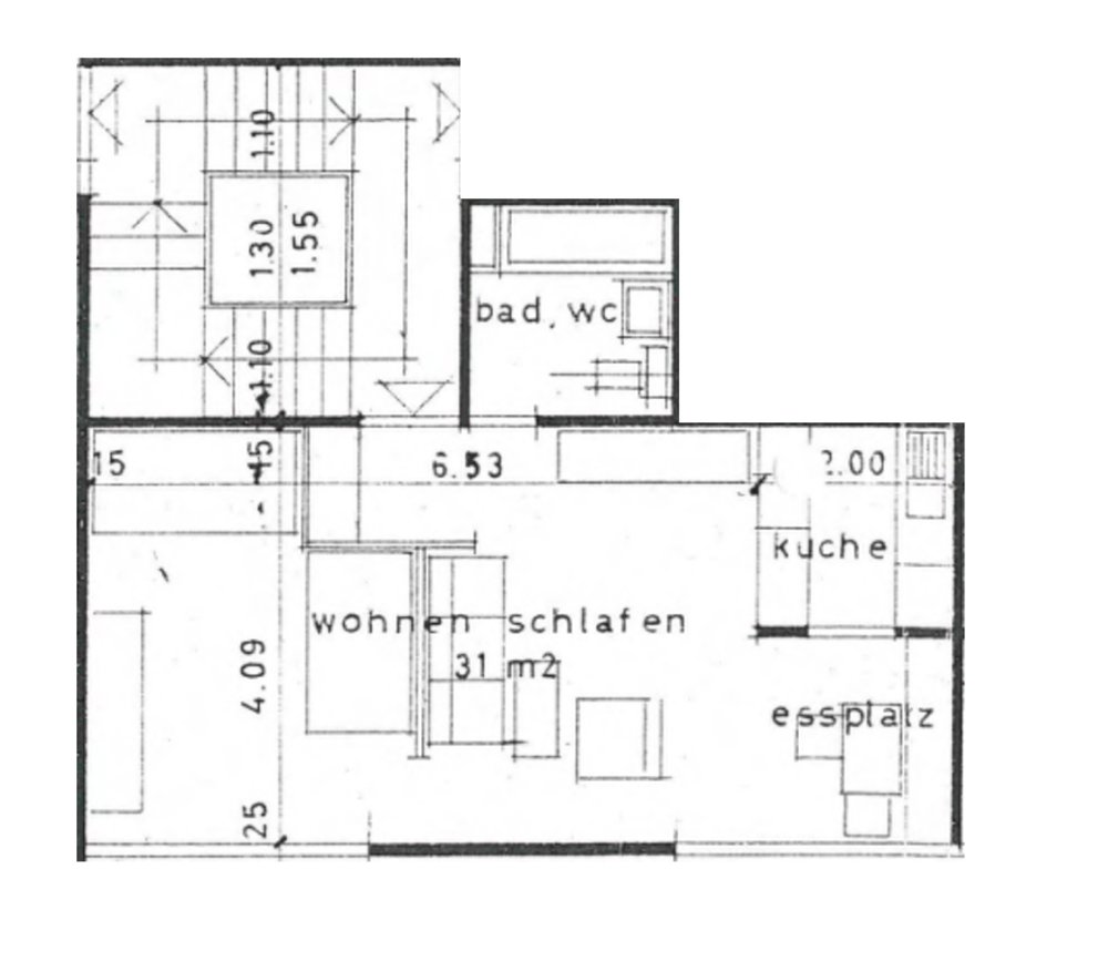 Appartement 2 pièces à louer à Lucerne - image 1/8
