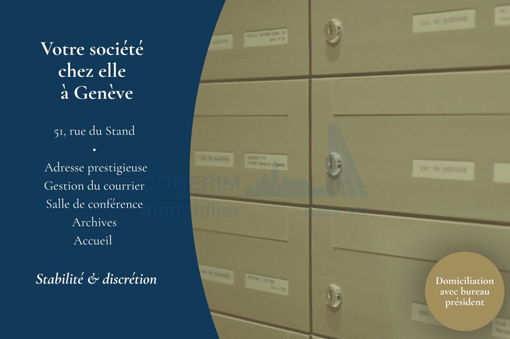 1 Zimmer Büro zu vermieten in Geneva - Bild 1/8