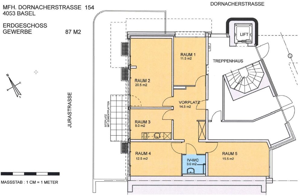 null rooms Office & Commercial for rent in Basel - image 1/10