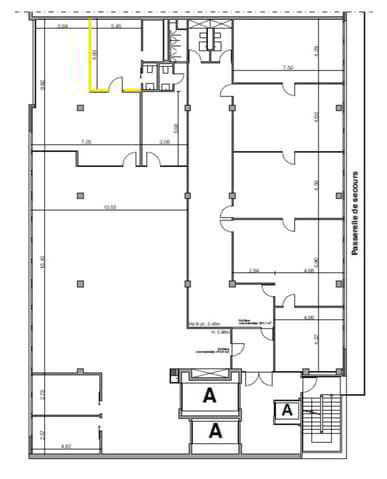 null Zimmer Büro zu vermieten in Les Acacias - Bild 1/4