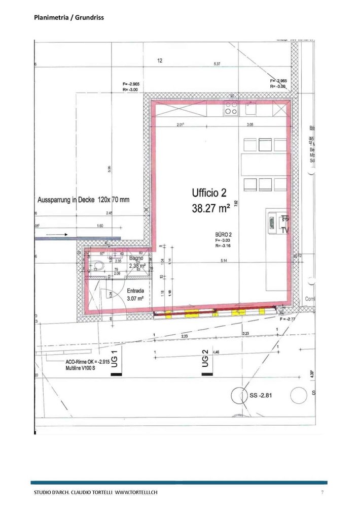 Ufficio & Commercio di 1 locali in vendita a Minusio - immagine 1/1