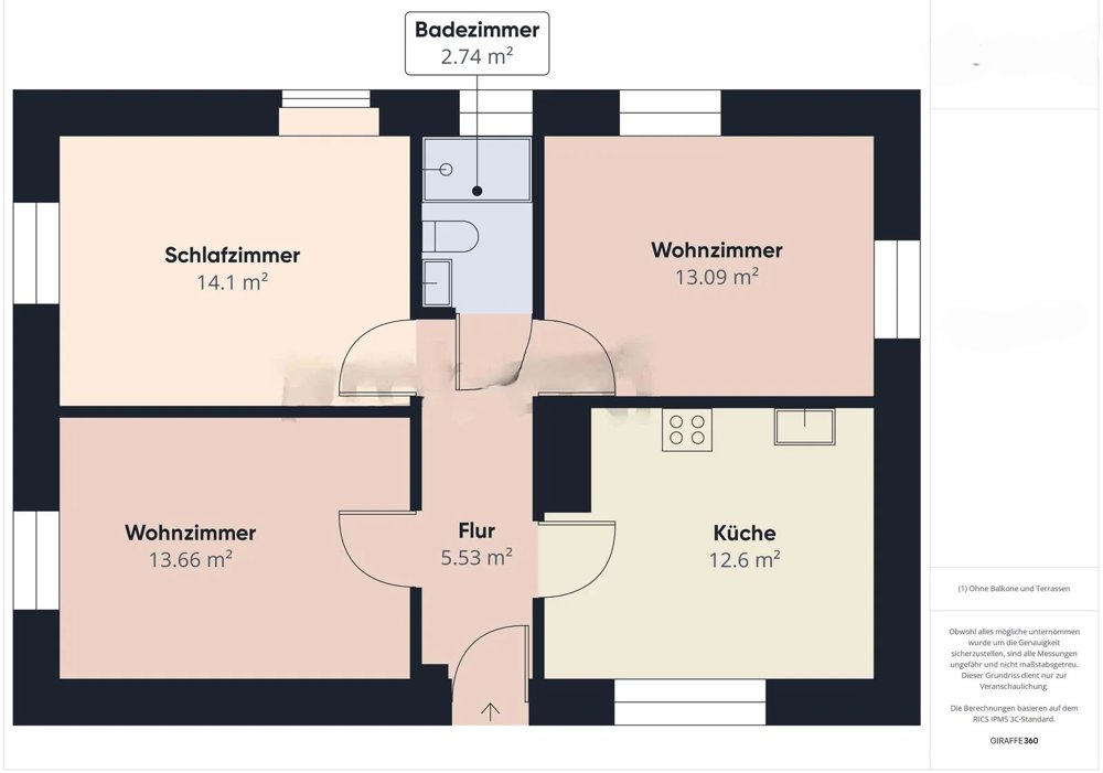 Appartamento di 3.5 locali in affitto a Aedermannsdorf - immagine 1/10