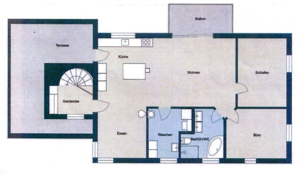 3.5 rooms Apartment for rent in Merenschwand - image 1/9